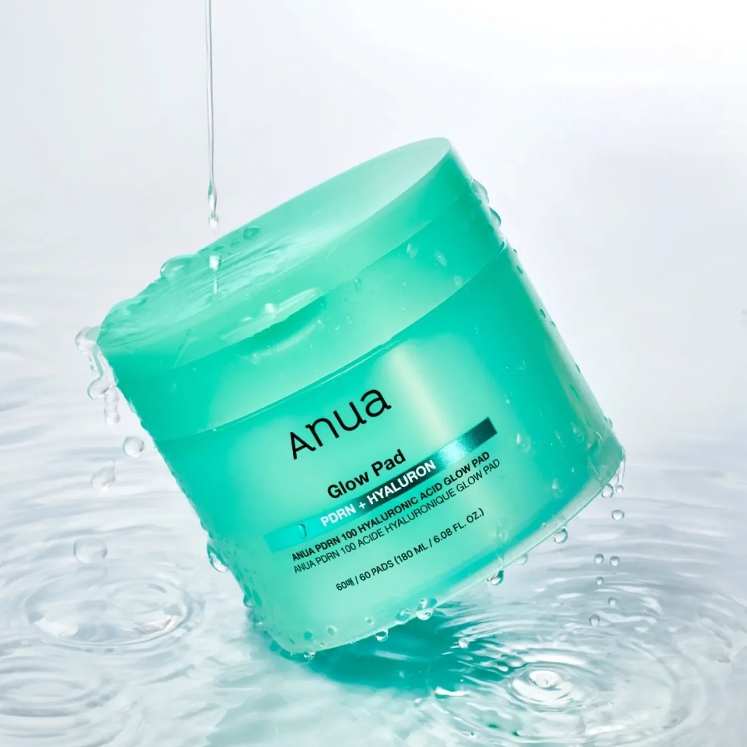ANUA PDRN 100 Hyaluronic Acid Glow Pad veido padeliai