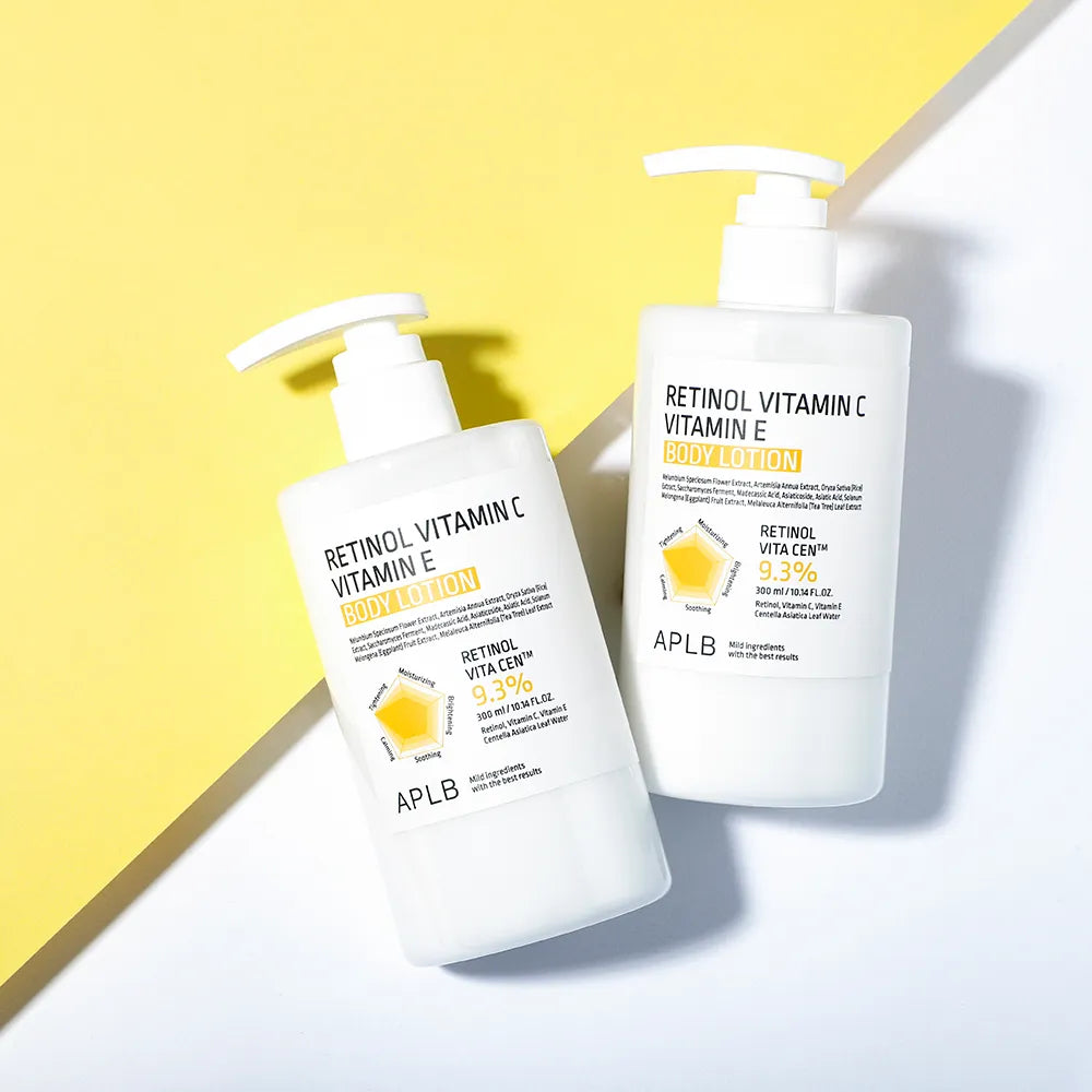 APLB Retinol Vitamin C Vitamin E Body Lotion kūno losjonas
