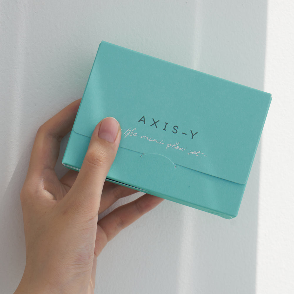 AXIS-Y Mini Glow Set kelioninio dydžio rinkinys