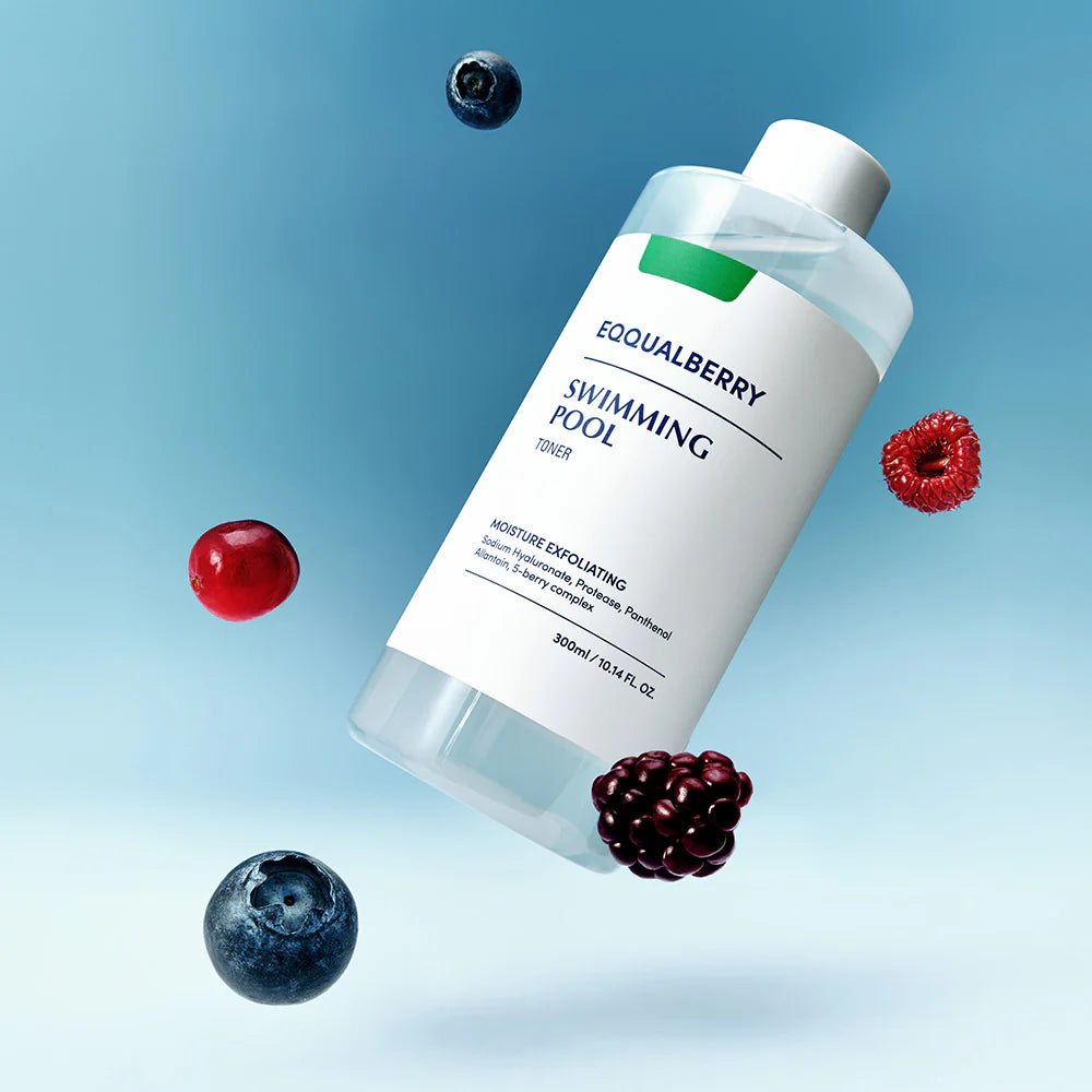 EQQUALBERRY Swimming Pool Daily Facial Toner veido toneris