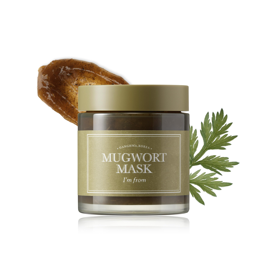 I'm from Mugwort Mask veido kaukė