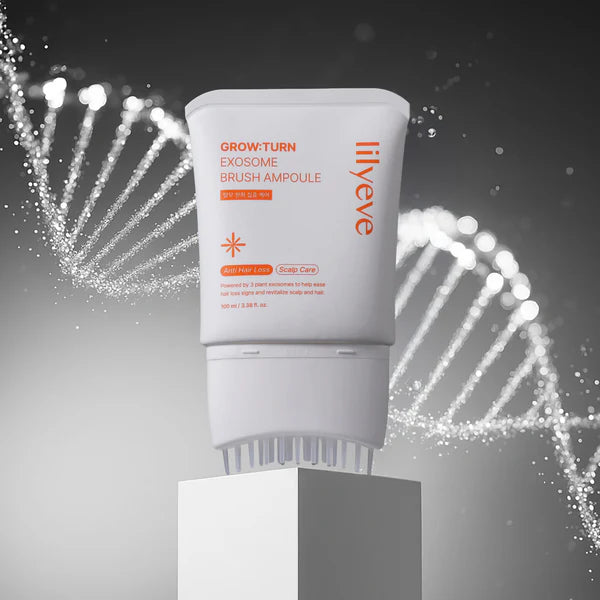 LILYEVE Grow:Turn Exosome Brush Ampoule plaukų ampulė