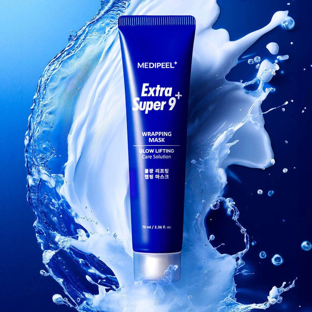 MEDI-PEEL Extra Super 9 Plus Glow Lifting Wrapping Mask veido kaukė