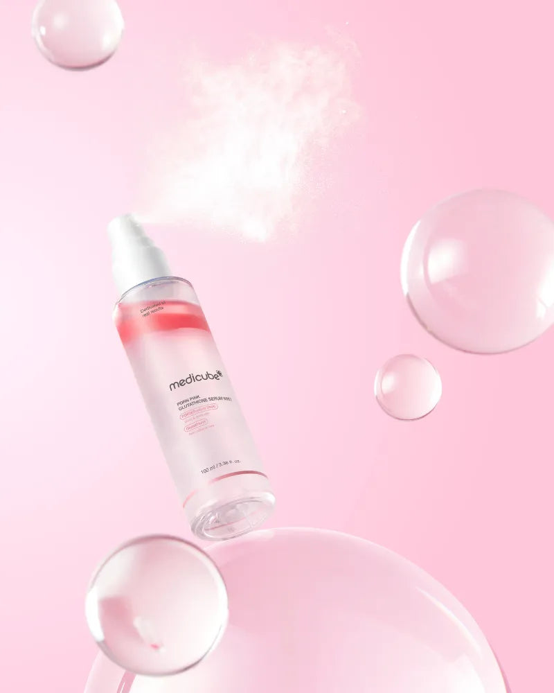 MEDICUBE PDRN Pink Glutathione Serum Mist veido dulksna
