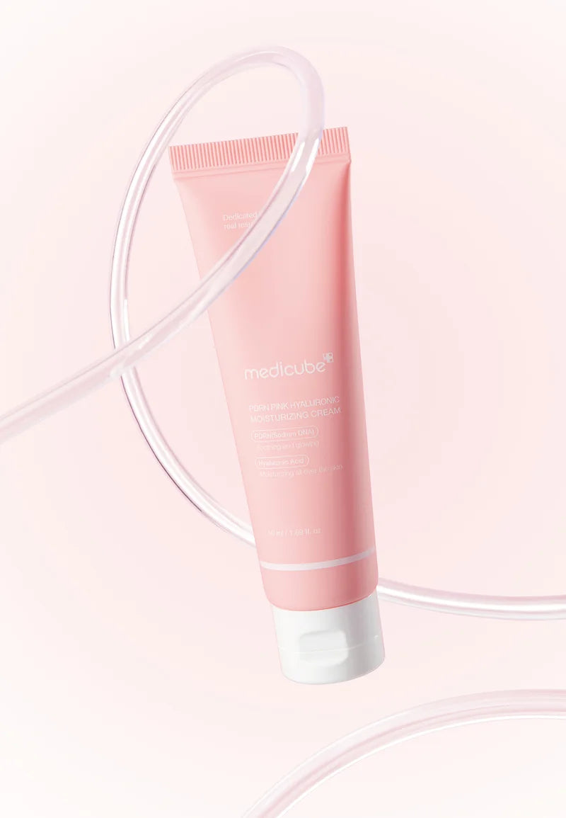 MEDICUBE PDRN Pink Hyaluronic Moisturizing Cream veido kremas