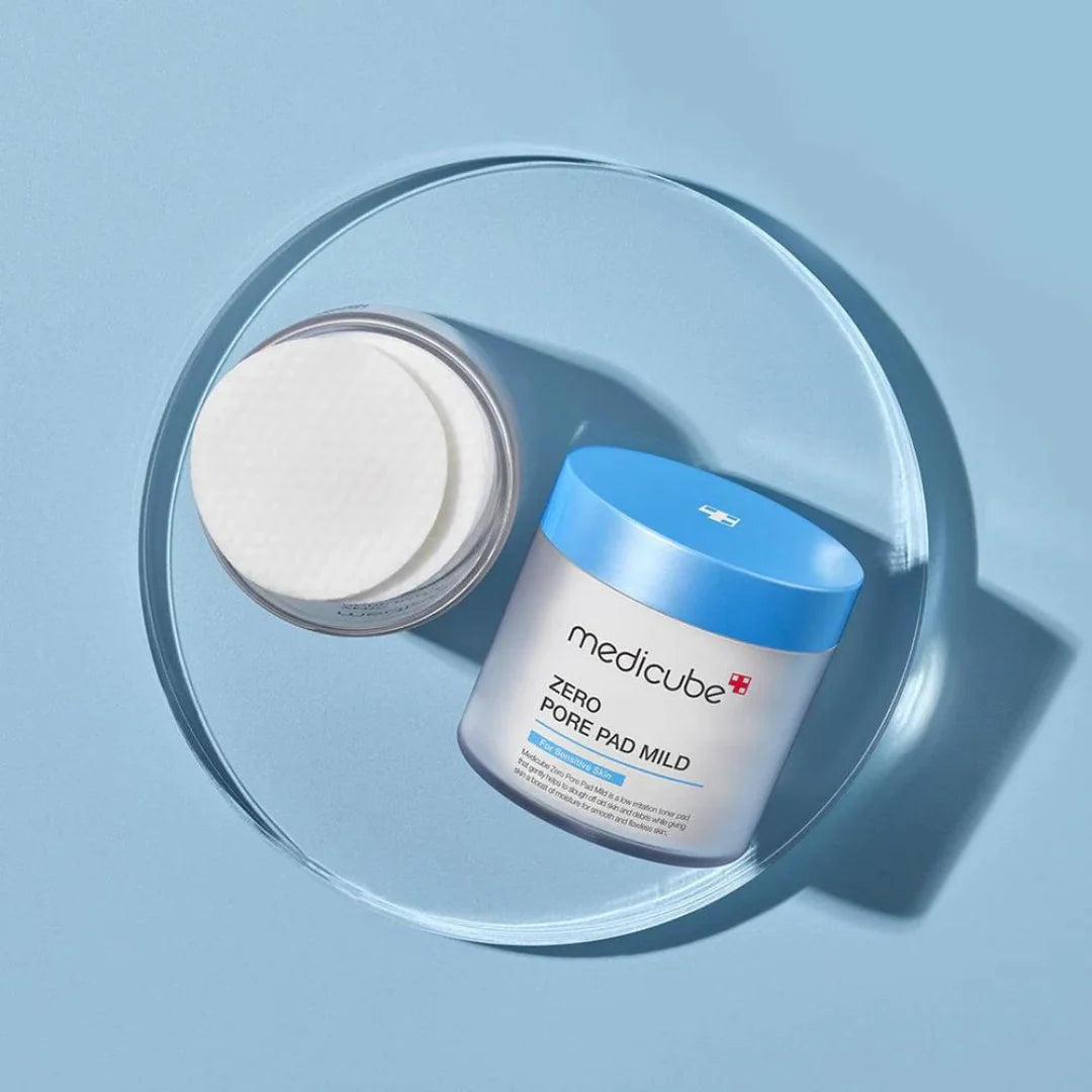 MEDICUBE Zero Pore Pad Mild švelnūs tonizuojamieji veido padeliai