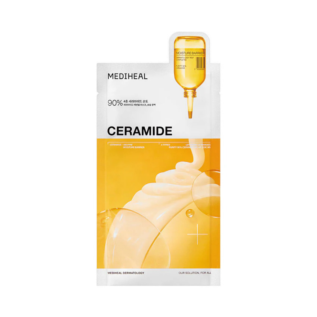 MEDIHEAL Ceramide Essential Mask Moisture Barrier lakštinė veido kaukė