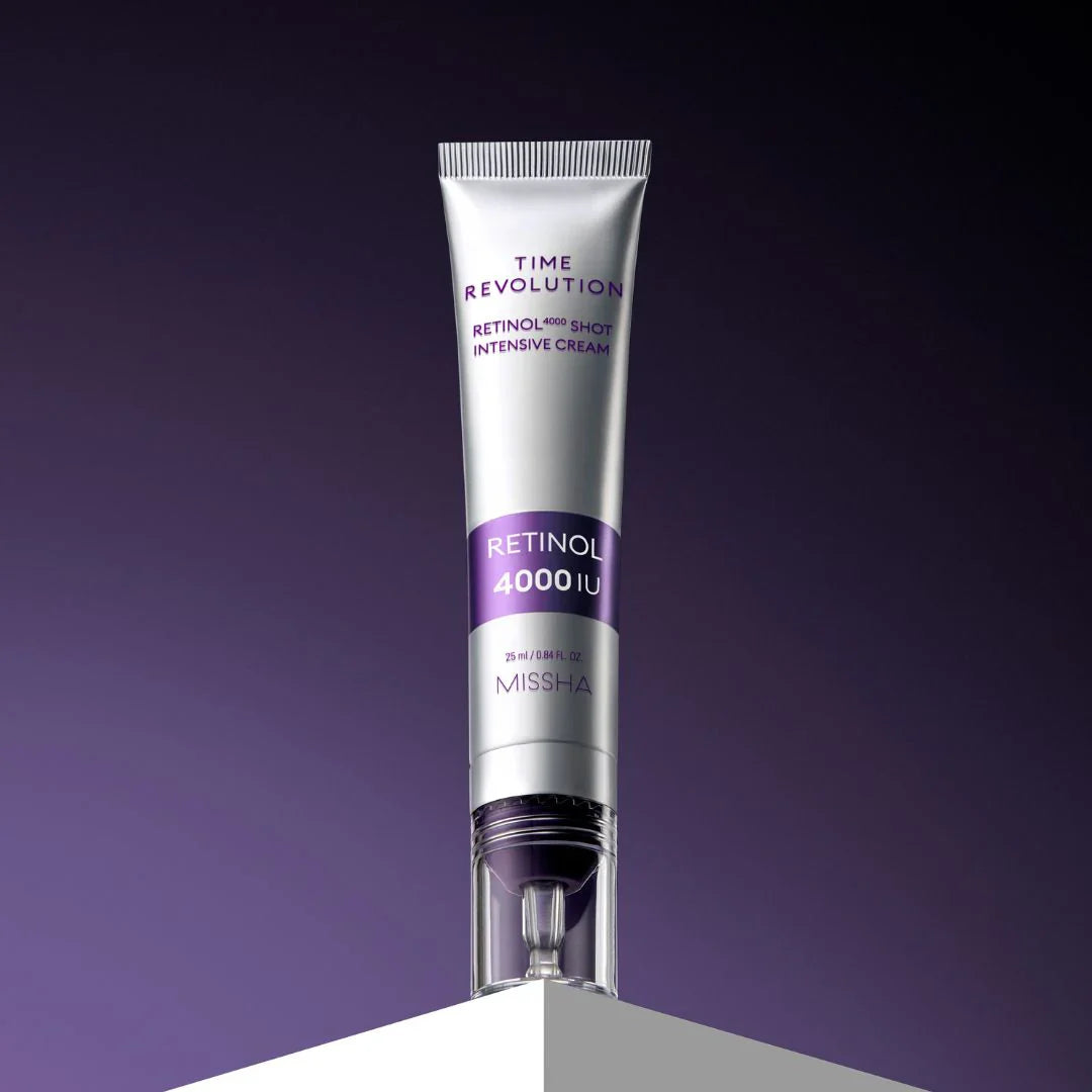 MISSHA Time Revolution Retinol 4000 Shot Intensive Cream veido kremas