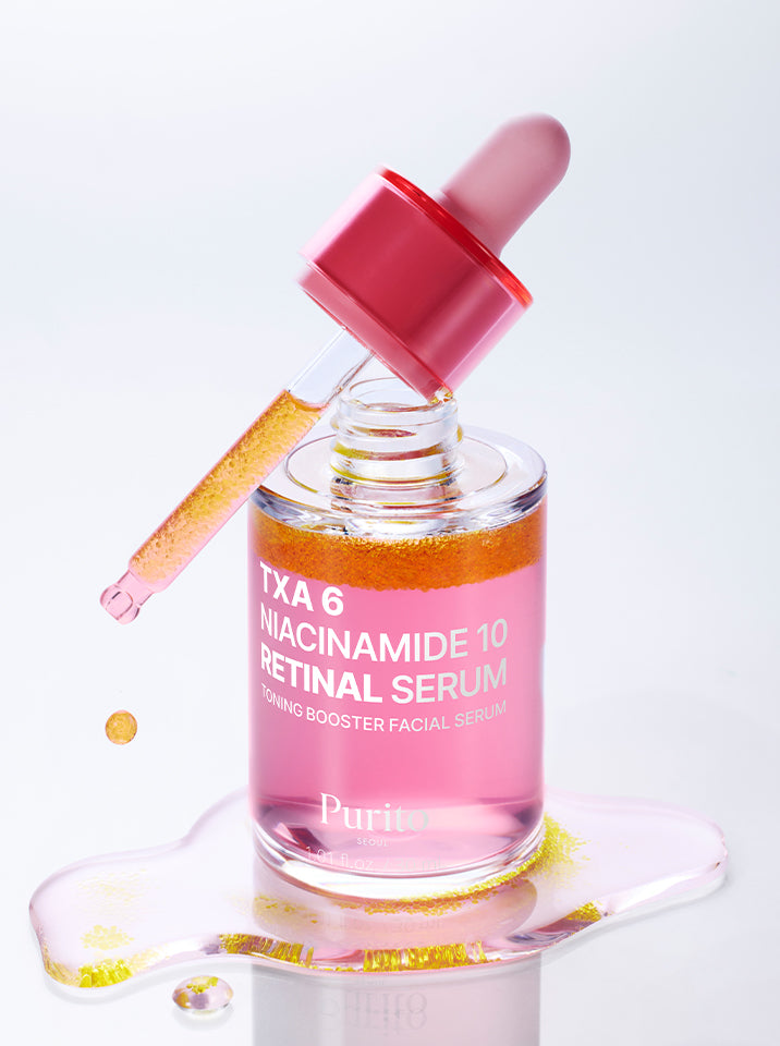 PURITO SEOUL TXA 6 Niacinamide 10 Retinal Serum veido serumas