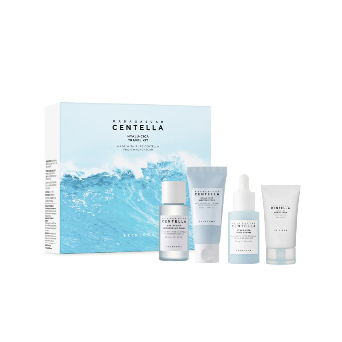 SKIN1004 Madagascar Centella Hyalu-Cica Travel Kit kelioninio dydžio rinkinys