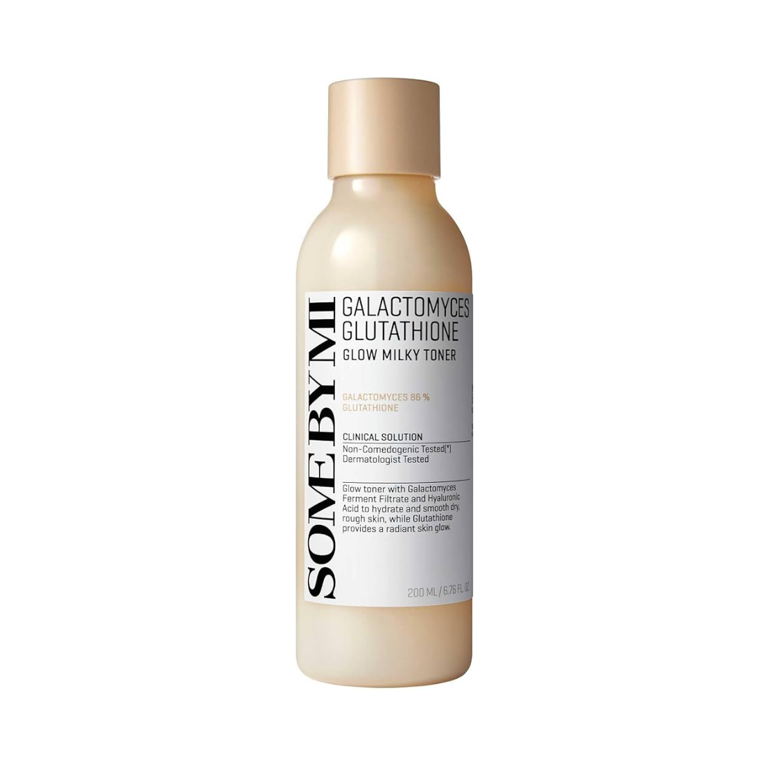 SOME BY MI Galactomyces Glutathione Glow Milky Toner veido toneris